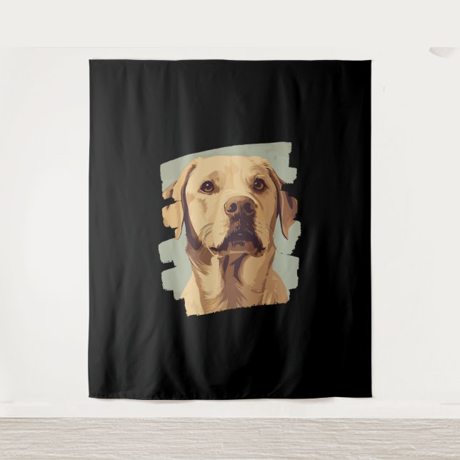 Tapete De Parede Labrador (Frente)