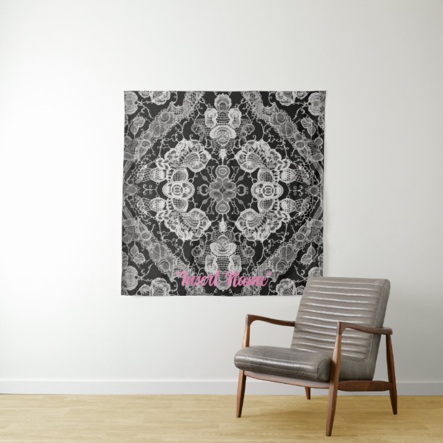 Tapete De Parede Lace Floral Harmony (In Situ (Horizontal))