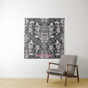 Tapete De Parede Lace Floral Harmony