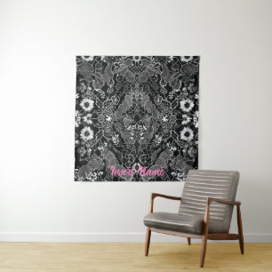 Tapete De Parede Lace Floral Harmony