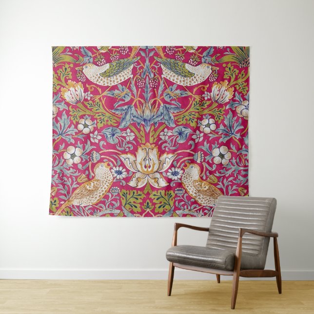 Tapete De Parede Ladrão de Morango, William Morris (In Situ (Horizontal))