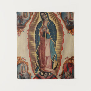 Tapete De Parede Lady de Guadalupe, 1780, por Sebastian Zalcedo