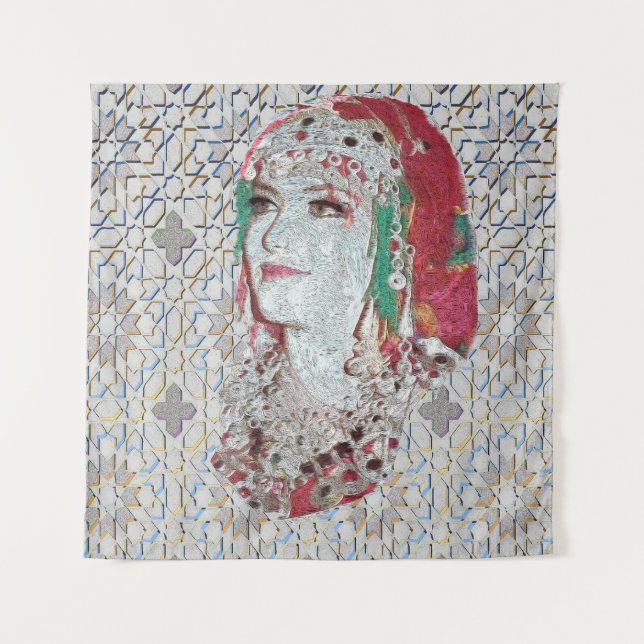 Tapete De Parede Lady of Atlas II (Frente)