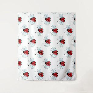 Tapete De Parede Lâmpada de Mesa Ladybug