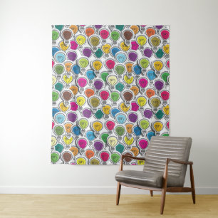 Tapete De Parede Lâmpadas Tapeçarias de padrão