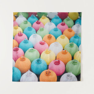 Tapete De Parede Lanterna do céu de cor ordenada