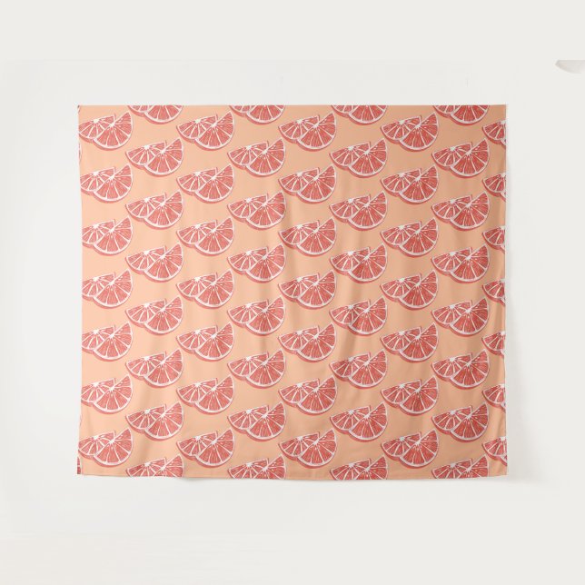 Tapete De Parede Laranja (Frente (Horizontal))