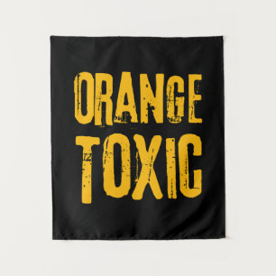 Tapete De Parede Laranja Tóxico Resistência Política Trump