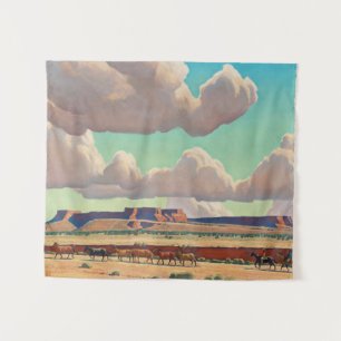 Tapete De Parede Laranjas do Navajo por Maynard Dixon