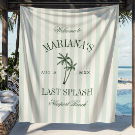 Tapete De Parede Last Splash Beach Palms Bachelorette