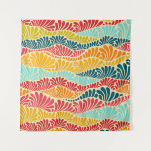 Tapete De Parede Leafy Mosaic