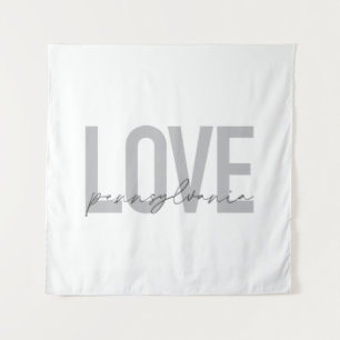 Tapete De Parede Legal, simples, moderno design Love Pennsylvania