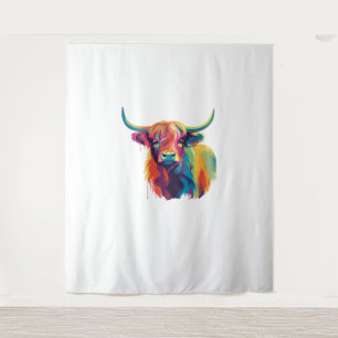 Tapete De Parede Legal Vaca na Camisa-T Clássica do Prado