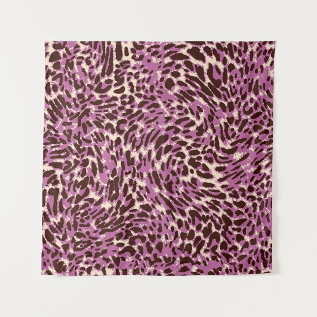 Tapete De Parede Leopard Pattern, Leopard Print, Animal print,  (Frente)