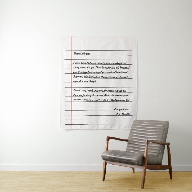 Tapete De Parede Letra moderna manuscrita em papel para notebook pa (In Situ)