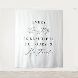 Tapete De Parede Letreiro de Banner de Fundo de Casamento com Calig