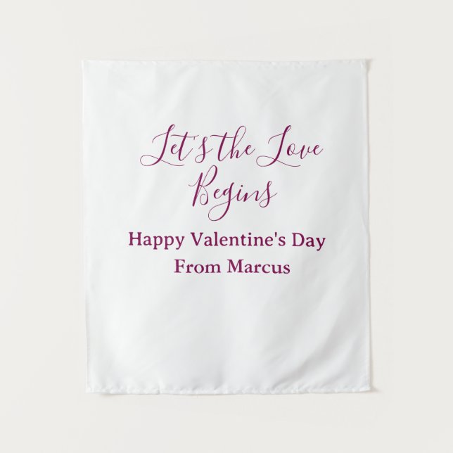 Tapete De Parede lets the fun begins happy new year name year simpl (Frente)