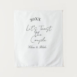 Tapete De Parede Let's toast the couple engagement wedding party ye