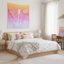 Tapete De Parede Libélula gradiente pastel