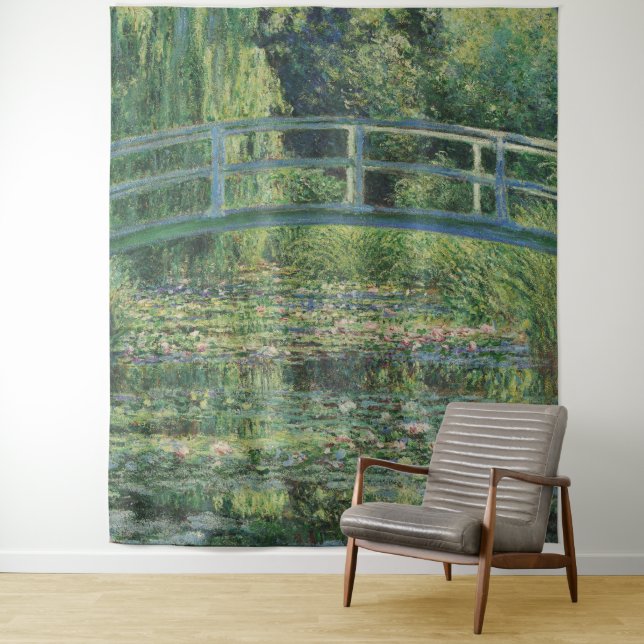Tapete De Parede Lily Pond, Painting Oil Landscape, Monet (In Situ)
