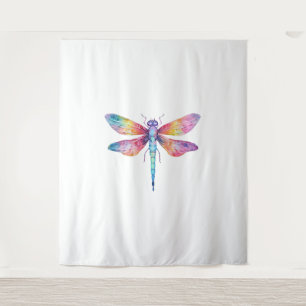 Tapete De Parede Linda Dragonfly Beija Inseto Celestial Lover