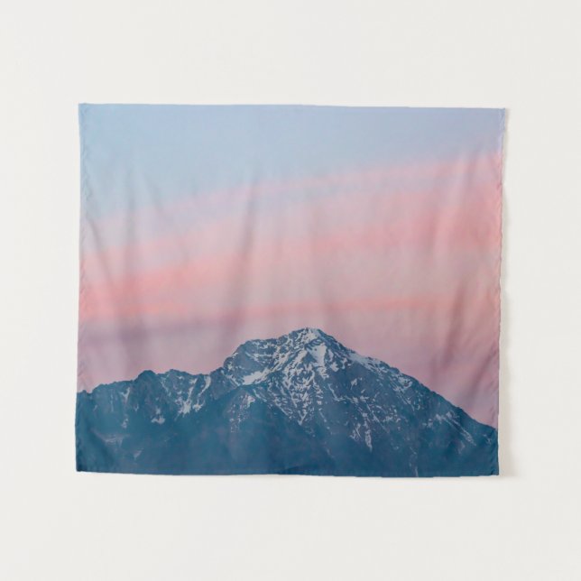 Tapete De Parede Linda montanha sunset Storžič, Eslovênia (Frente (Horizontal))