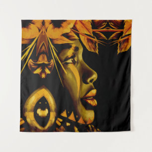 Tapete De Parede Linda senhora do passado