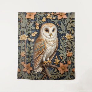 Tapete De Parede Linda Vintage Barn Owl William Morris Inspirou