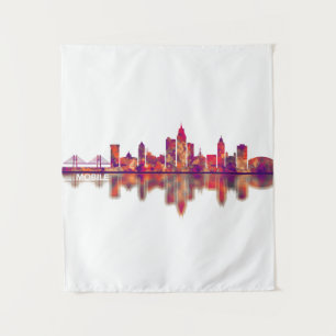 Tapete De Parede Linha Skyline do Alabama