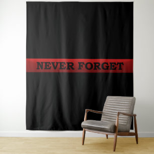 Tapete De Parede Linha Vermelha fina