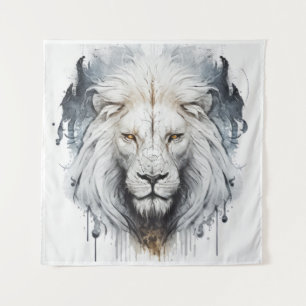Tapete De Parede Lion Retrait Animal Painting Willife Outdoor
