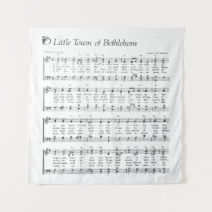 Tapete De Parede Little Town Bethlehem Christmas Carol