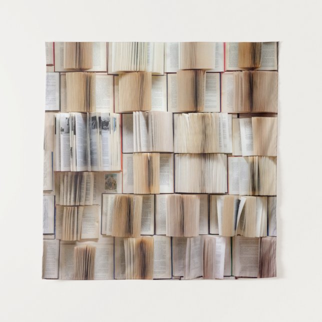 Tapete De Parede Livro de paredes decorativo (Frente)