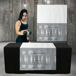 Tapete De Parede Logotipo comercial do Mesa para cima da Gym Compra