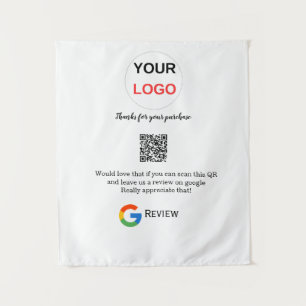 Tapete De Parede logotipo de avaliação de negócios do Google Scan Q