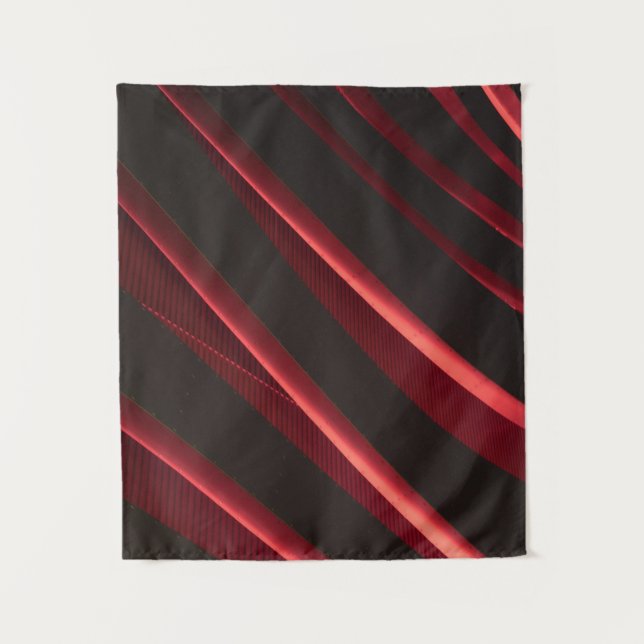 Tapete De Parede Logótipo vermelho e preto (Frente)