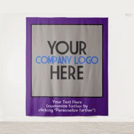 Tapete De Parede Lona de Fundo para Feira de Negócios com Logotipo 