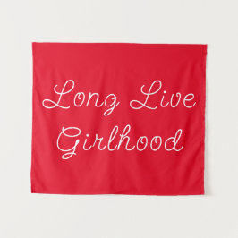 Tapete De Parede Long Live Girlhood Quarto Playroom Berçário Parede