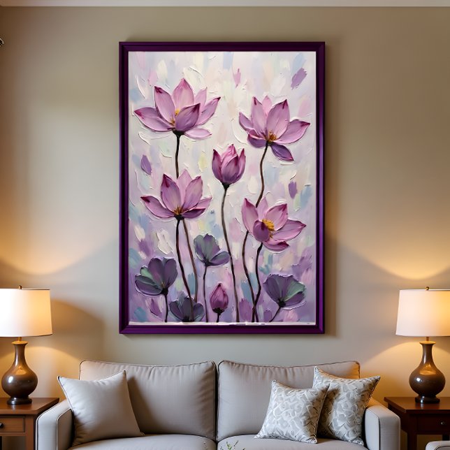 Tapete De Parede Lotus – Oil Painting (Criador carregado)