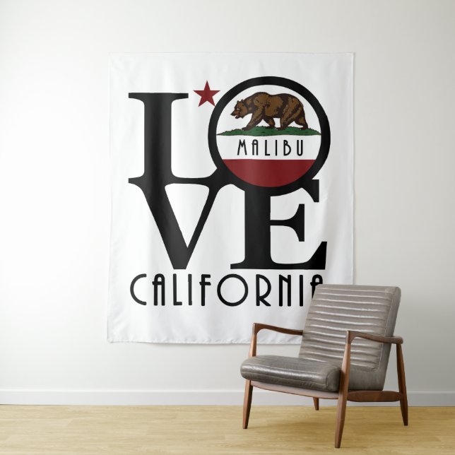 Tapete De Parede LOVE Malibu California (In Situ)