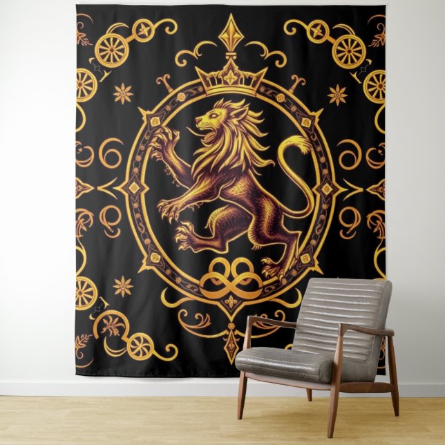 Tapete De Parede „Löwe der Dynastie“ (In Situ)