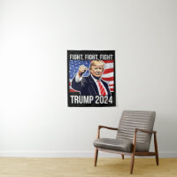 Luta Contra Donald Trump 2024 Bandeira Americana