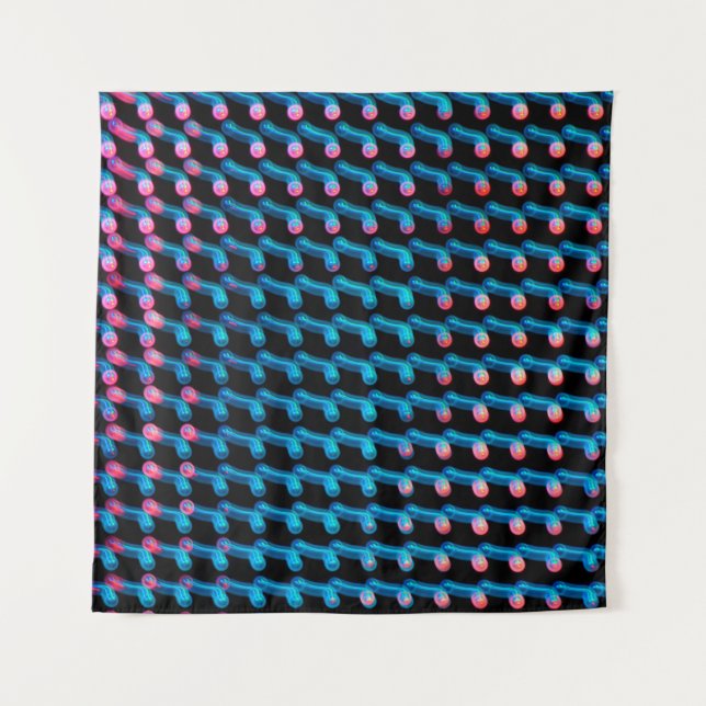 Tapete De Parede Luzes LED no outdoor. Esta é uma foto desfocada (Frente)