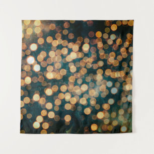 Tapete De Parede luzes no fundo abstratas, fundo, preto, desfocado