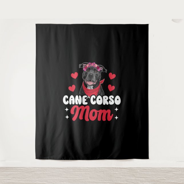 Tapete De Parede Mãe Cane Corso (Frente)