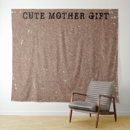 Tapete De Parede MÃE DECOR_Room_CUTE GIFT_BROWN_RMDESIGNFLO55
