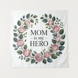 Tapete De Parede Mãe é meu herói