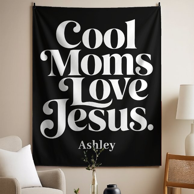 Tapete De Parede Mães Legais Amam Jesus (Criador carregado)