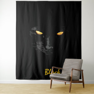 Tapete De Parede Magia de Gato Preto personalizável