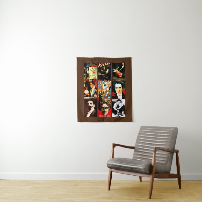 Tapete De Parede mágicos ilusionistas do lado dos psicólogos mostra (In Situ)